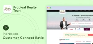 Read more about the article PropLeaf Realty Tech increases their connect ratio with customers by 25%.